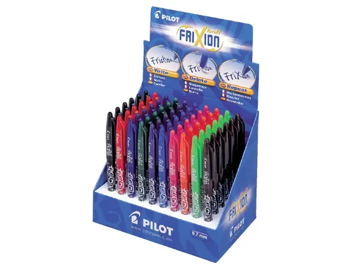 Rollerpen Pilot Frixion Ball 0.7mm BL-FR7 Medium punt Display 60 stuks