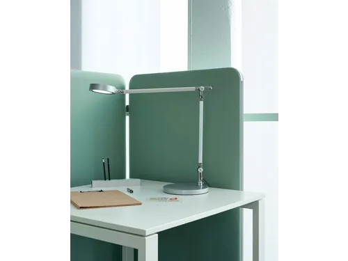 Bureaulamp MAULgrace LED colour vario dimbaar Zilver