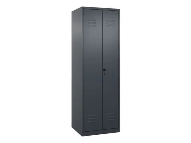 PBM-locker,HxBxD 1850x600x500mm,2vak,vak B 300mm,draaigrendel