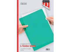 Insteekmap L-model Quantore A4 PP 0.12mm groen Voordeelbundel