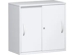 schuifdeurkast,HxBxD 720x800x430mm,decor romp wit,decor front wit