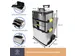 Gereedschapswagen 3-in-1 Trolley RVS 570x354x830mm 167 Liter