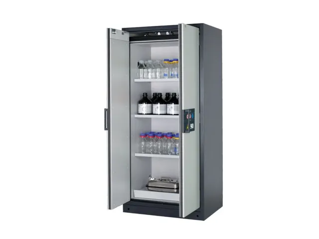 Veiligheidskast Brandbare Stoffen Deur Ral5010 1953x893x615mm