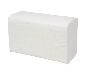 Handdoekpapier M-fold cellulose wit 3-laags 36x21,5cm 18x100 vellen - 1