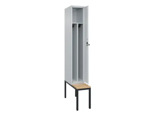 locker voor scheiding van kleding,HxBxD 2120x300x815mm,1vak