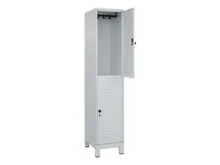 dubbeldekse locker,HxBxD 1950x400x500mm,1x2vak.,vak B 400mm - 2