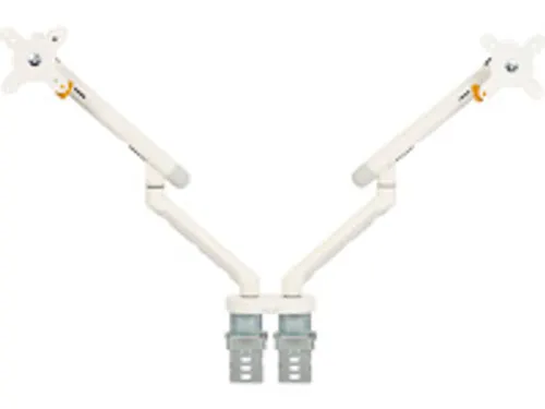 BNEBFDW BakkerElkhuizen Flexible monitorarm 10kg dubbel 17-35 inch wit