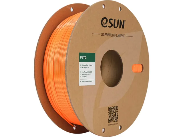 eSUN 3D printer Filament PETG 1,75mm Solide Oranje 1kg