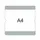 beschrijfbare hoes,markering HxB 302x290mm,PVC,grijs