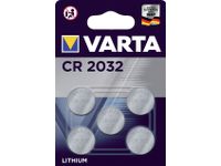 Batterij Varta knoopcel CR2032 lithium blister à 5 stuks