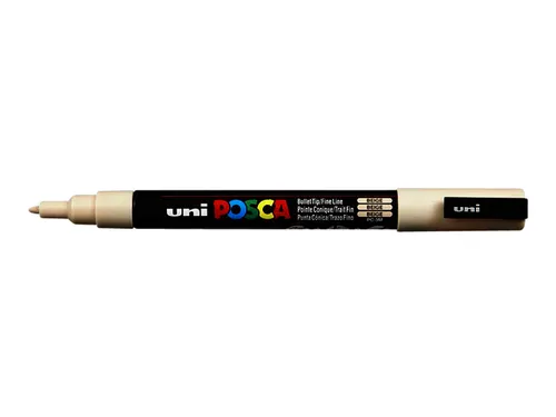 Verfstift Posca PC3M Fijne punt 0,9-1,3mm Beige