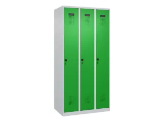 locker voor scheiding van kleding,HxBxD 1850x900x500mm,3vak - 2