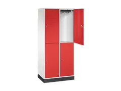 grootvolume garderobekast,HxBxD 1950x820x500mm,2x2vak.,vak B 360mm