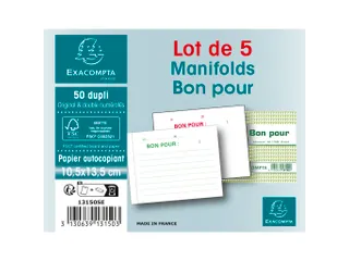 Manifold Tegoed 10,5 x13,5cm 50bl dupli - 17