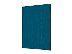 Wanddecoratie Textiel Set A1 Hexagon Blauw