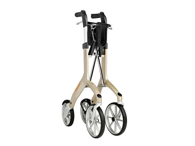 TrustCare Lichtgewicht rollator Let's Fly Beige Aluminium