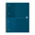 Spiraalblok Oxford International Notebook A4+ lijn Petrol Blauw