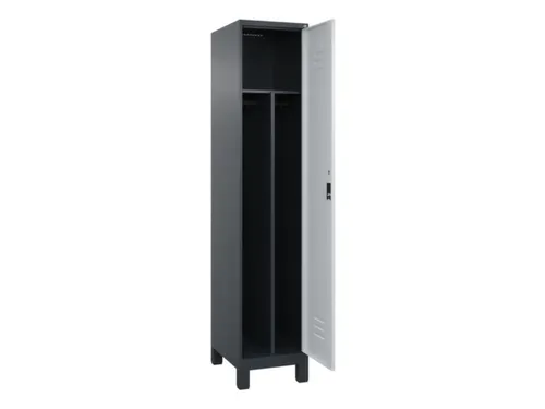locker voor scheiding van kleding,HxBxD 1950x400x500mm,1vak