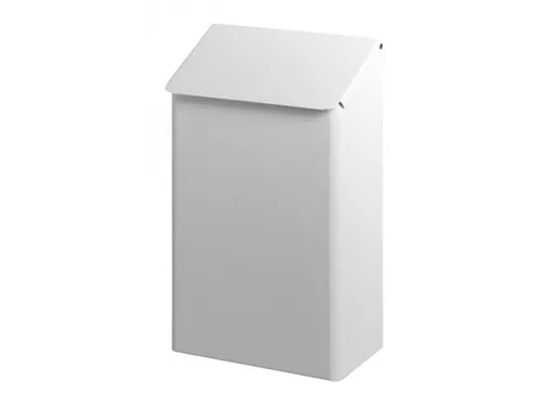 Afvalbak 7 Liter Rvs Wit