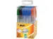 Balpen Bic Cristal medium assorti in tubo verpakking