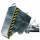 kiepbak,HxLxB 800x1300x820mm,0,3m³,draagverm. 1000kg,wielen