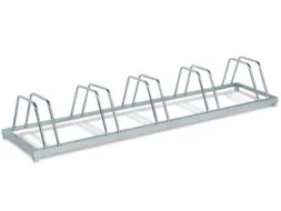 fietsenrek,L 1580mm,5instelplaatsen,gebruik beide zijden,verzinkt