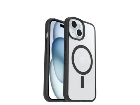 OtterBox Hoes iPhone 16e/15/14/13 transparant/zwart