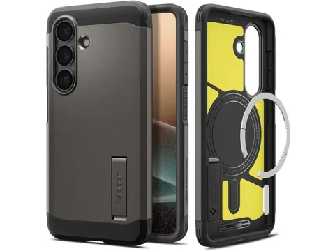 Tough Armor Samsung Galaxy S26 Hoesje MagSafe Back Cover Gunmetal