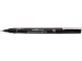 Fineliner Uni-Ball Pin biseau 1mm noir