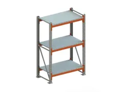 Rayonnage Grande Largeur élément Départ Hxlxp 2200x1470x800mm 3plat