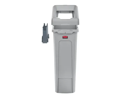 Slim Jim Recyclingstation Starterset Rubbermaid Grijs
