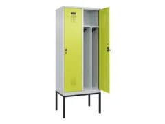 locker voor scheiding van kleding,HxBxD 2120x800x500mm,2vak