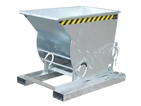 kiepbak,HxLxB 1070x1420x1008mm,0,5m³,draagverm. 1000kg,verzinkt