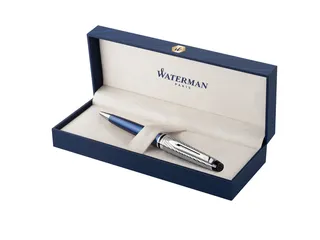 Balpen Waterman Expert metallic Blue CT medium - 4