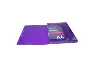 Klasseerdoos IDERAMA PP rug 25mm paars - 4