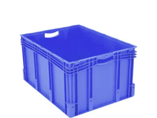 Euronorm Stapelkrat Pp 420x800x600mm 169l Dubbele Bodem 200kg - 2