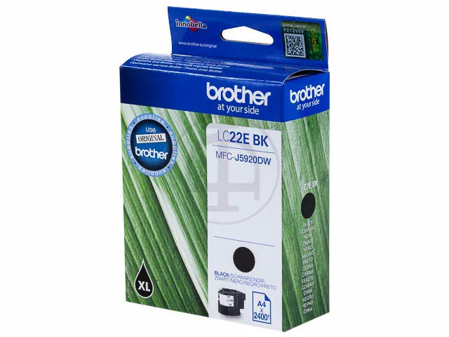 Cartouche Lc22e Bk Brother Mfc-j5920dw Noir