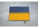 Cahier Linescape A5 bleu ligné couverture rigide