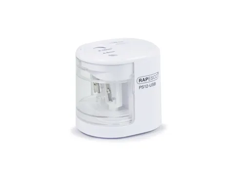 Taille-Crayons PS12-USB Blanc
