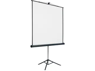 Smit Visual projectiescherm statief 153x153cm tripods 1:1 mat wit doek - 1