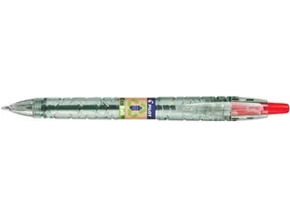 Balpen Pilot B2P Ecoball Begreen 1.6mm Extra Breed Rood - 2