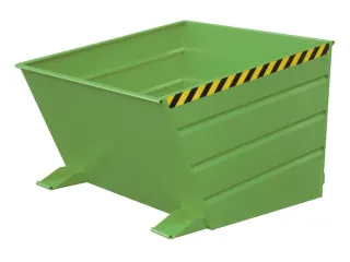 kiepbak,HxLxB 890x1445x1200mm,1m³,draagverm. 1500kg,RAL6011 - 1