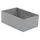 Inzetbak HxLxB 63x162x108mm Polystyreen Grijs 50 stuks