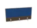 panneau de rehausse,p. table de bureau,NV brun caryer,BN6016-bleu