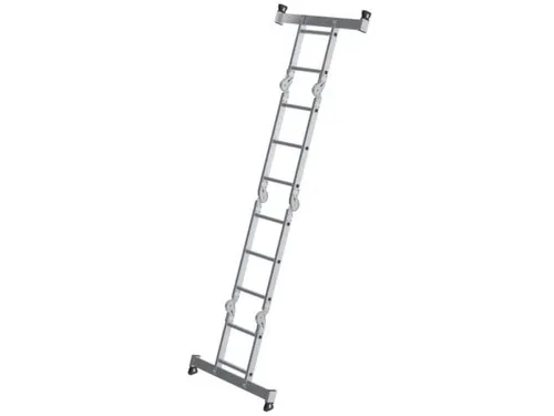multifunctionele vouwladder,2x2/2x3,sporten,balk L 2,85m,aluminium