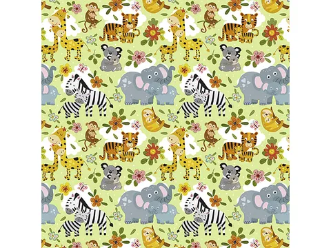 Toonbankrol Kangaro papier kids animal 80 grams 50 cm breed 200 meter