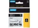 Labeltape Dymo Rhino 18054 Vinyl 12mmx5.5m Wit Op Zwart