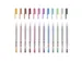 Gelschrijver Sakura Gelly Roll Metallic set à 12 kleuren