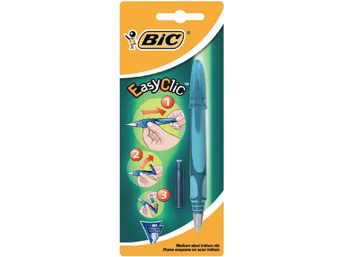 Vulpen Bic EasyClic medium blister à 1 stuk