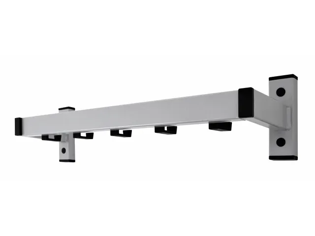 Wand Kapstok Vepa Bins Safe met 5 haken grijs